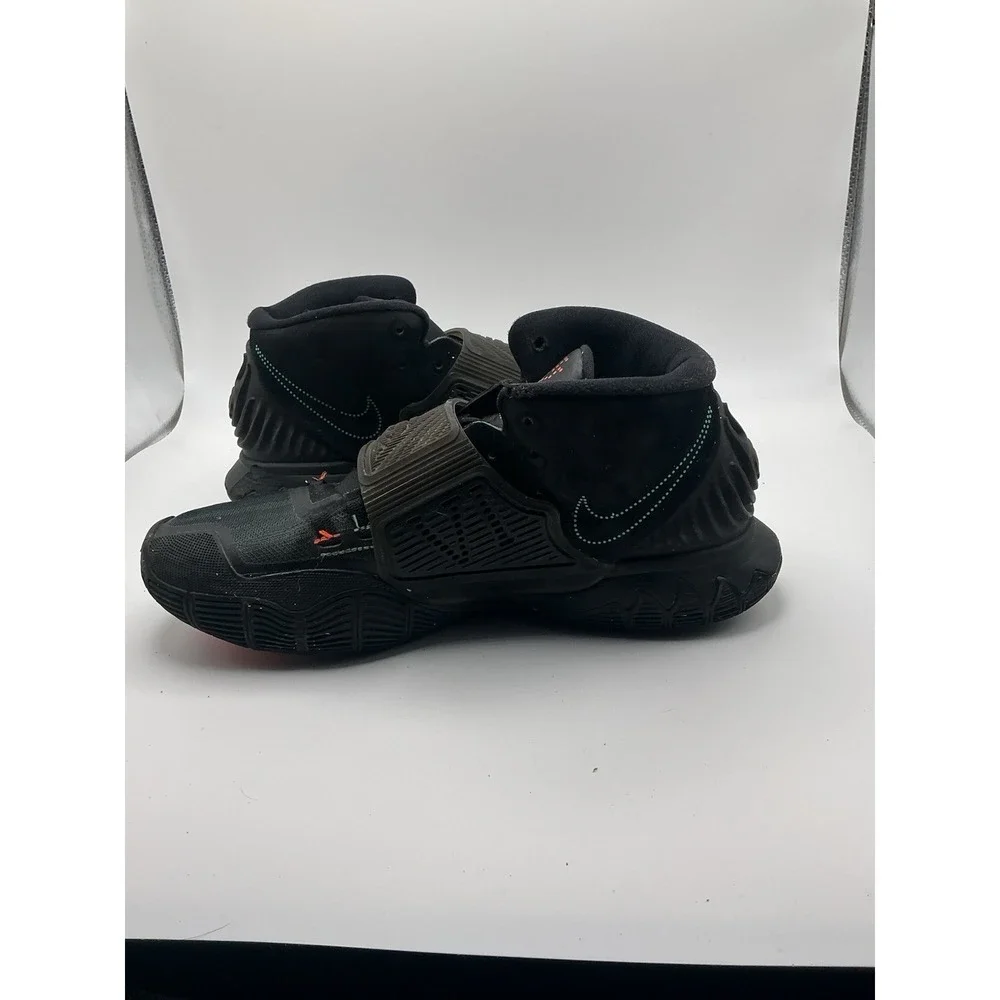 Nike Kyrie 6 VI BQ4630-006 Men's Size 8 Black Multi-Color Basketball Shoes